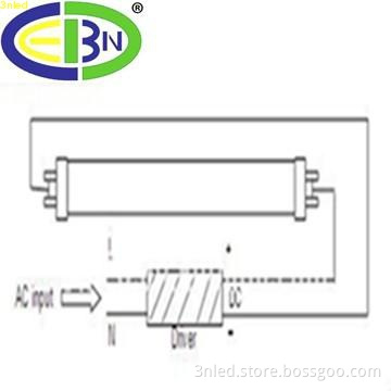 High Brightness 9W High Power T5 LED Lamp Passed CE,ROHS